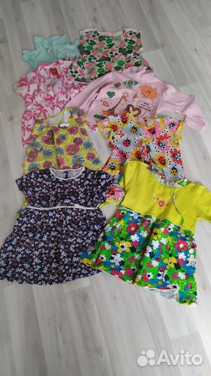 Детская одежда для девочек пакетом