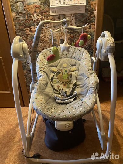 Детские электронные качели