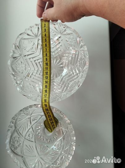 Хрустальные салатники СССР