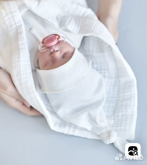 Конверт на выписку из муслина