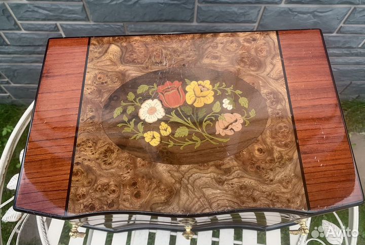 Шкатулка «Грация» натуральное дерево