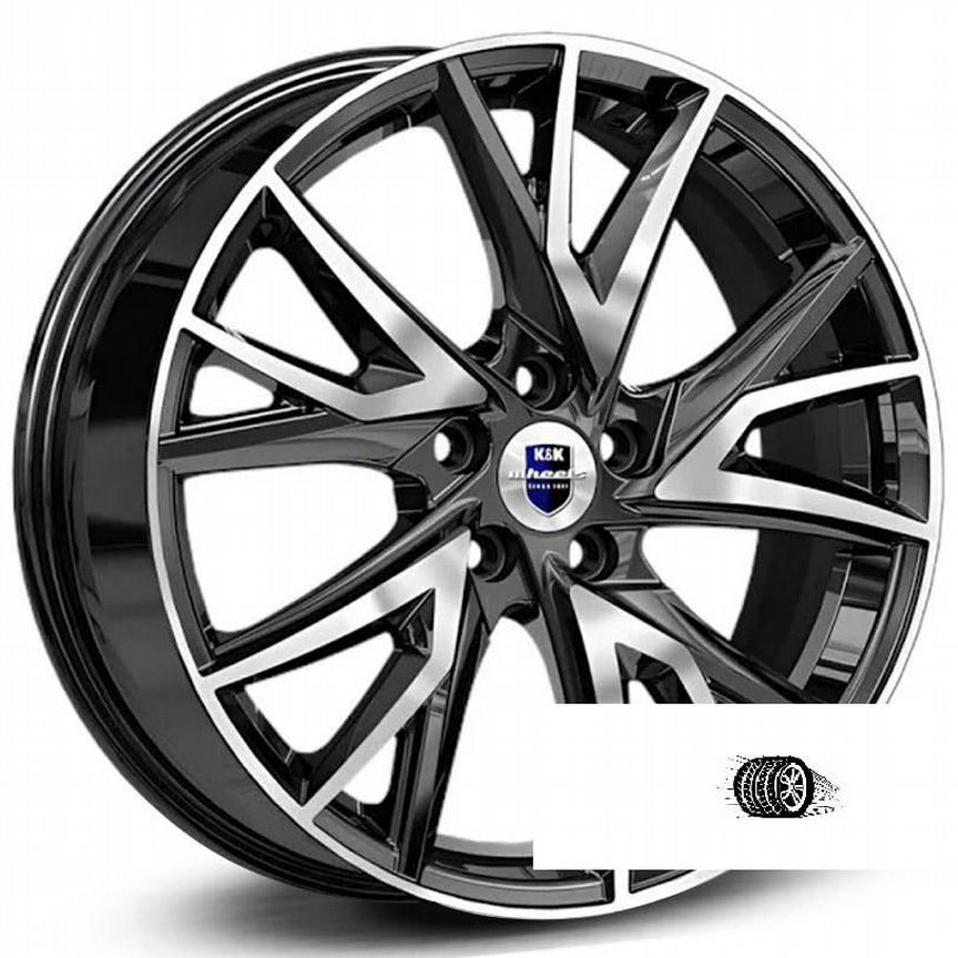 Литые диски K&K 6.5×R18 5×114.3