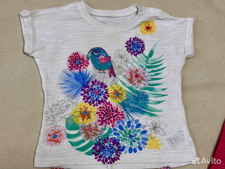 Одежда на девочку пакетом 68