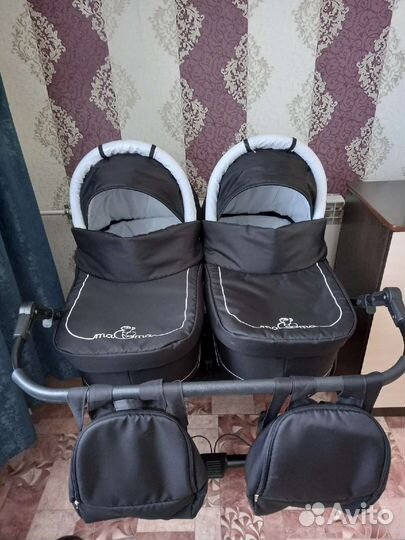 Коляска для двойни