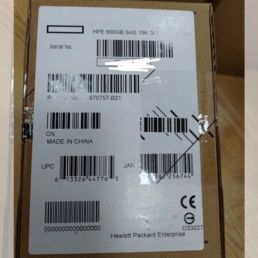 [870757-B21] Жесткий Диск Hp 600gb 870757-B21/870794-001