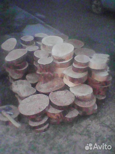 Деревянные спилы, и слэбы из вяза