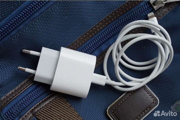 Зарядка на iPhone блок+кабель