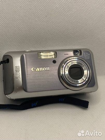 Винтажная мыльница Canon Powershot A450