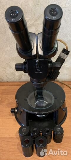 Мбс-1 микроскопы, окуляры