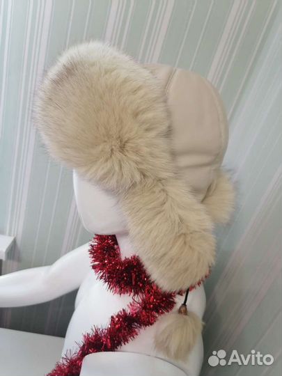 Шапка ушанка женская