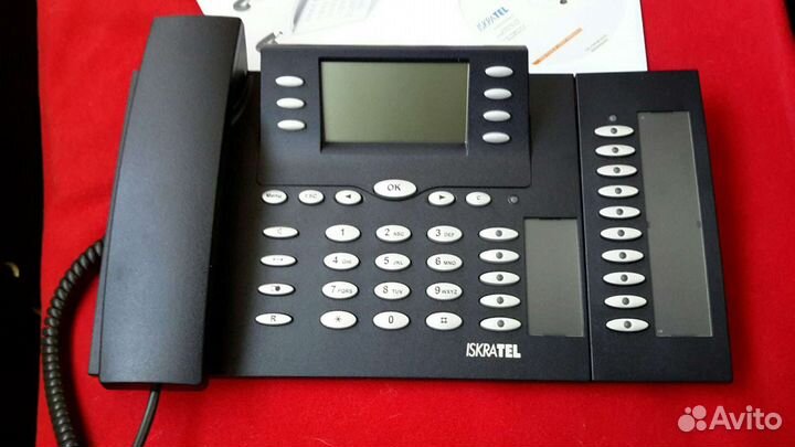 Системный телефон (пульт) Iskratel cs400xt