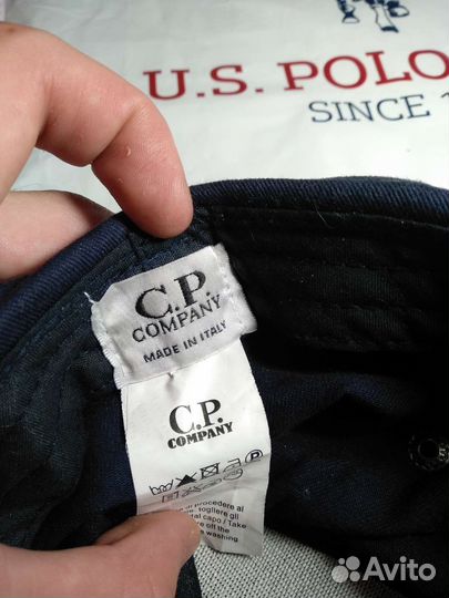 Cp company кепка с линзами