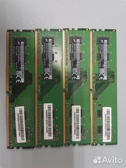 Оперативная память Micron ddr4 4 gb