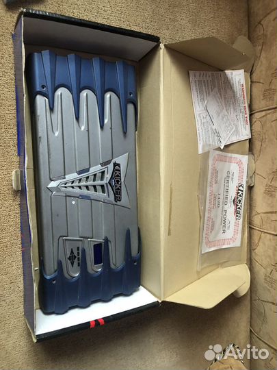 Усилители kicker sx