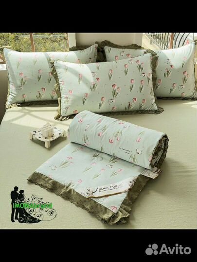 Постельное белье с летним одеялом