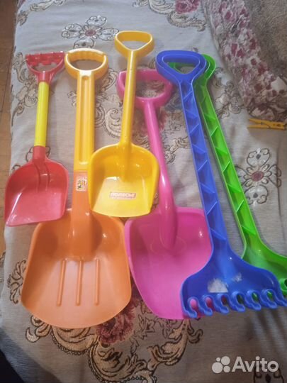 Лопатки, грабли детские