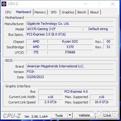Материнская плата Gigabyte GA-AX370-Gaming 3