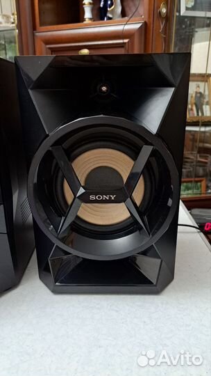 Муз.центр Sony Mp3.Флешка.Он как Новый.Звук super