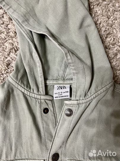 Рубашка джинсовая детская,размер 110