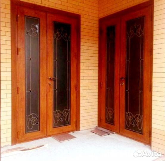 Пвх двери одностворчатые KBE