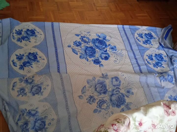 Ткань ситец Гжель