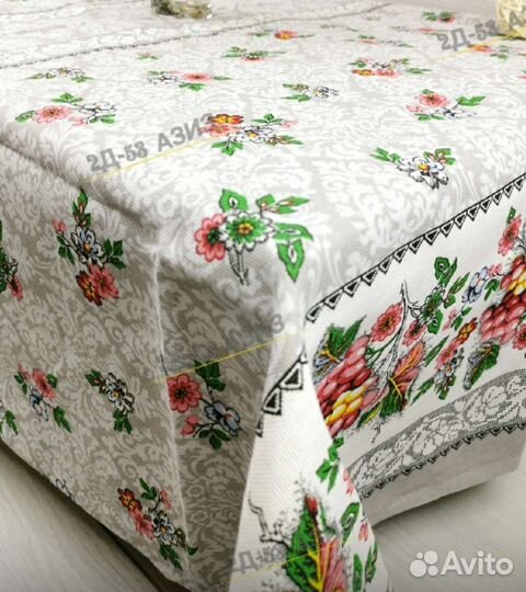 Скатерть Лен,рогожка 220*150