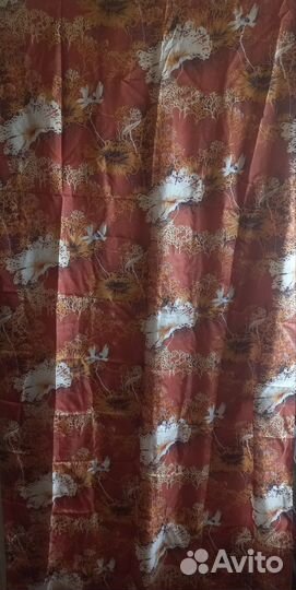 Ткань натуральный шелк СССР