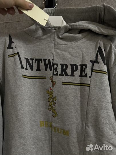 В Наличии Vetements antwerpen split hoodie худи