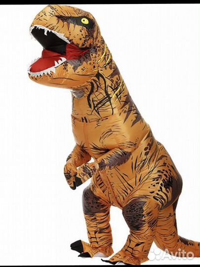 Костюм в аренду динозавр надувной/ростовая кукла