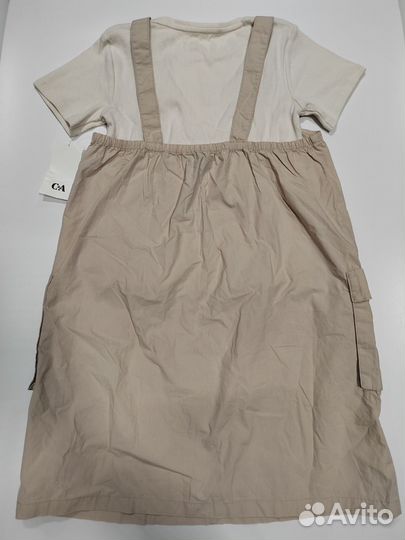 Комплект сарафан и футболка c&a - 164, 100%Хлопок