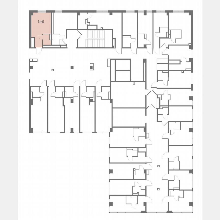 1-к. апартаменты, 18,2 м², 2/13 эт.