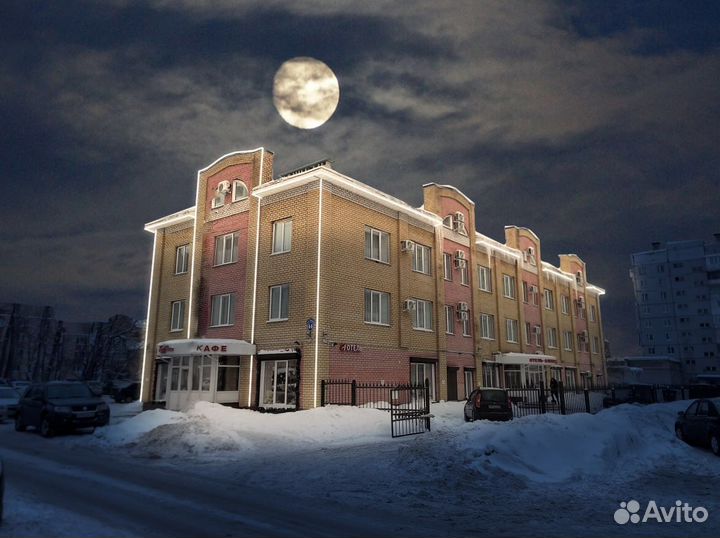 Световое освещение домов, фасадное освещение