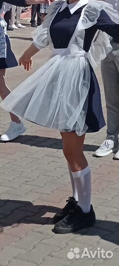 Школьная форма с фартуком
