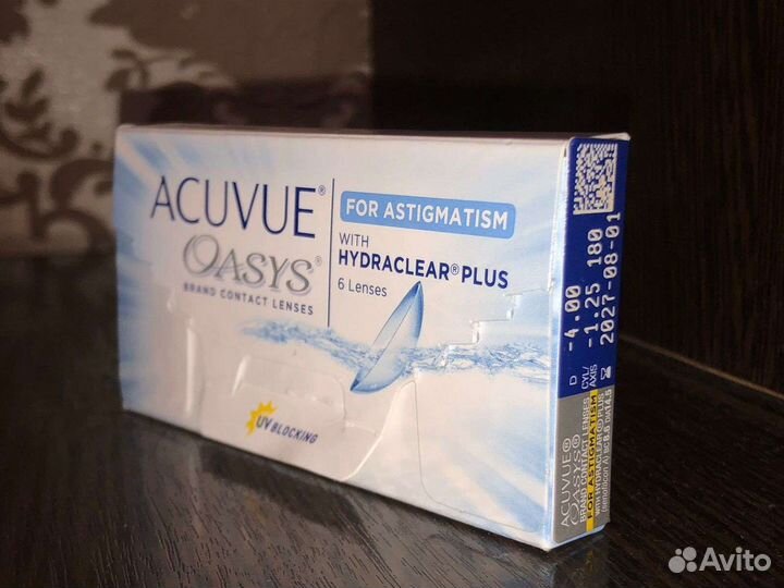 Линзы контактные acuvue oasys