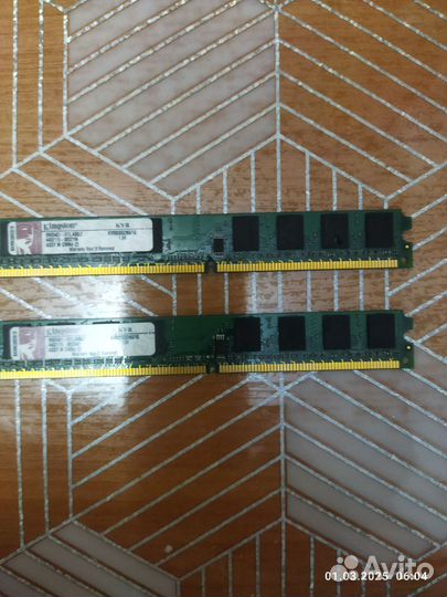 Оперативная память ddr2,1гиг