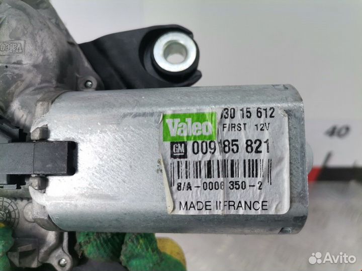 Моторчик заднего стеклоочистителя (дворника) Opel