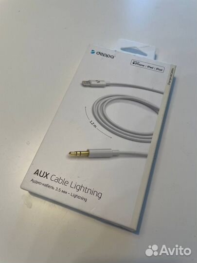 Кабель Deppa Lightning - 3.5 Jack