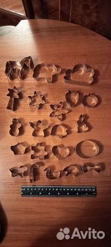 Вырубки (формочки) для печенья, пряников, плунжеры