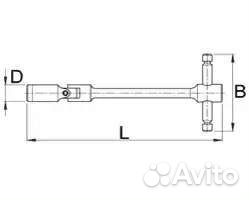 Ключ свечной 21