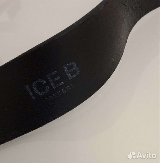 Кожаный ремень ICE B iceberg Оригинал