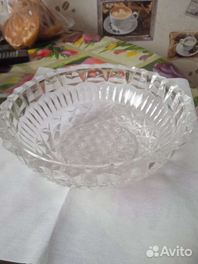 Ваза большая под хрусталь СССР