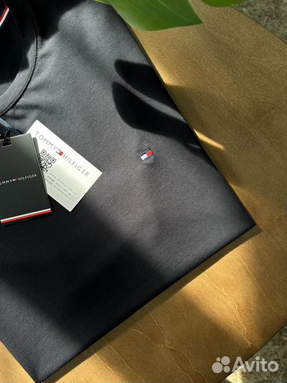 Футболка мужская темно-синяя Tommy Hilfiger