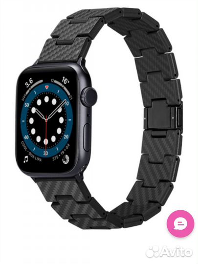 Ремешок браслет Apple watch 42/44/45 карбоновый