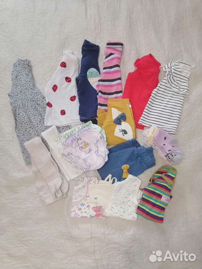 Одежда для девочки пакетом 80 86 для садика