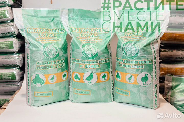 Комбикорм пк5 для цыплят бройлеров