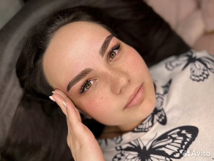 Перманент бровей и губ