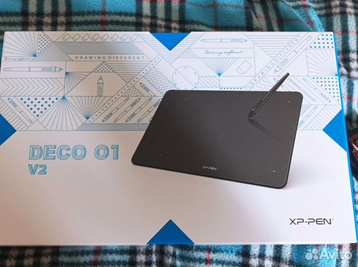 Графический планшет xp pen deco 01 v2