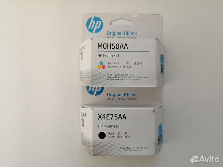 Комплект печатающих головок для HP X4E75A, M0H50A