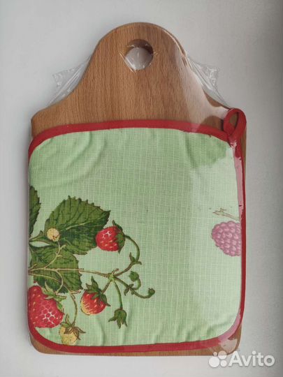 Разделочная доска с прихваткой