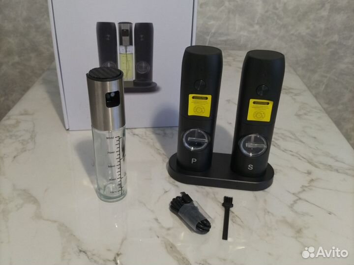 Мельница для специй электрическая с USB